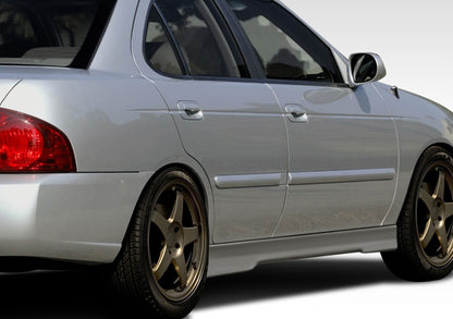 Extreme Dimensions Duraflex Evo 5 Side Skirts Compatible With 2000-2006 Nissan Sentra - 2 Piece - 100151