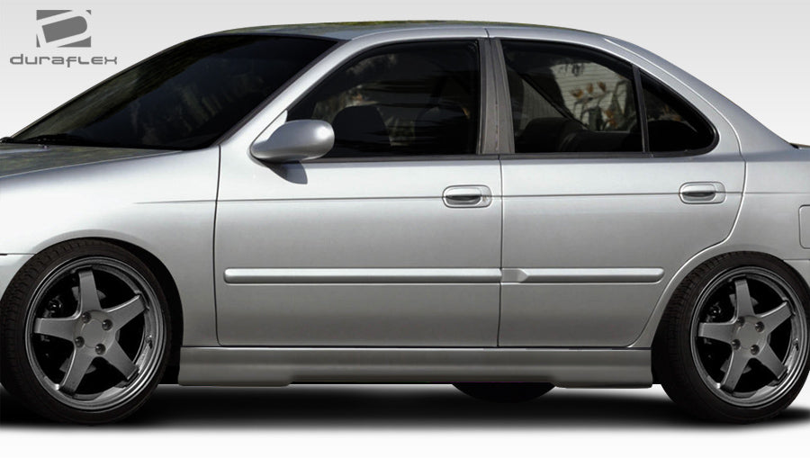 Extreme Dimensions Duraflex Evo 5 Side Skirts Compatible With 2000-2006 Nissan Sentra - 2 Piece - 100151