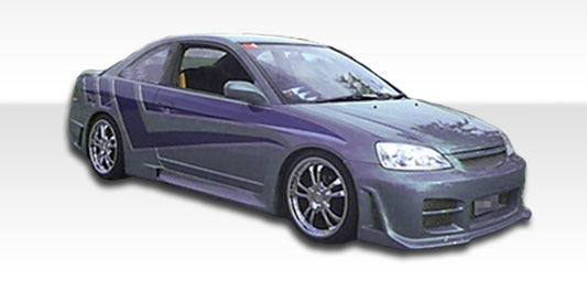Extreme Dimensions Duraflex R34 Side Skirts Compatible With 2001-2005 Honda Civic 2DR - 2 Piece - 100240
