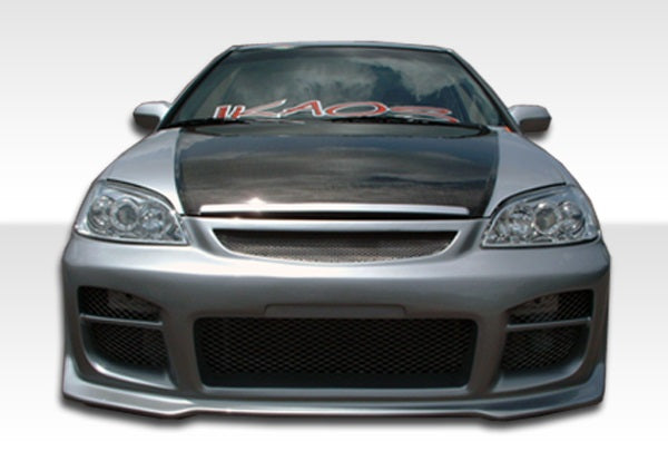 Extreme Dimensions Duraflex R34 Front Bumper Cover Compatible With 2001-2003 Honda Civic - 1 Piece - 100256