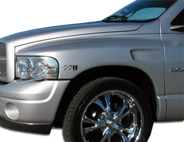 Extreme Dimensions Duraflex Platinum Fender Compatible With 2002-2005 Dodge Ram - 2 Piece - 100336