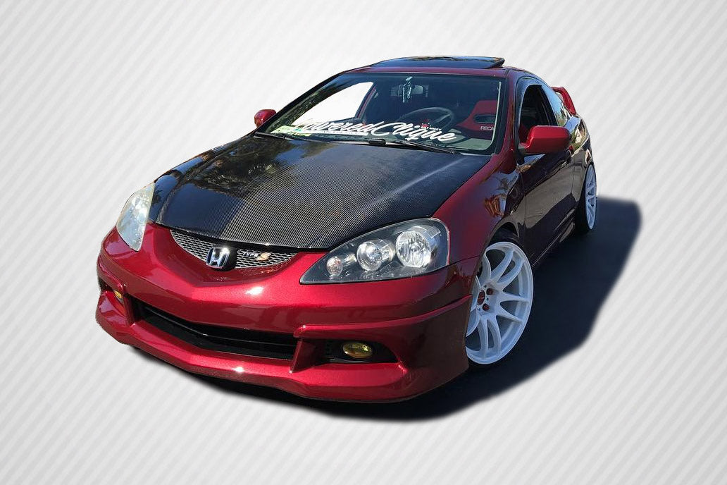 Carbon Creations OEM Look Hood Compatible With 2002-2006 Acura RSX - 1 Piece - 100384
