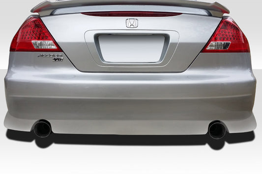 Extreme Dimensions Duraflex V-Speed Rear Bumper Cover Compatible With 2003-2007 Honda Accord - 1 Piece - 100436
