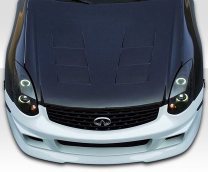 Extreme Dimensions Duraflex Type G Front Bumper Cover Compatible With 2003-2007 Infiniti G Coupe - 1 Piece - 100460