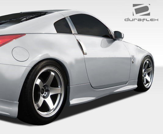 Extreme Dimensions Duraflex N-1 Side Skirts Compatible With 2003-2008 Nissan 350Z - 2 Piece - 100497