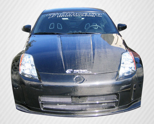Carbon Creations OEM Look Hood Compatible With 2003-2006 Nissan 350Z - 1 Piece - 100501