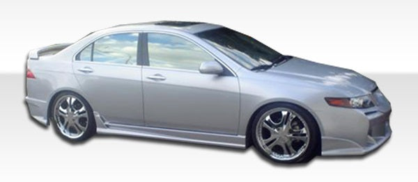 Extreme Dimensions Duraflex Raven Side Skirts Compatible With 2004-2008 Acura TSX - 2 Piece - 100547