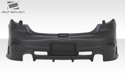 Extreme Dimensions Duraflex Raven Rear Bumper Cover Compatible With 2004-2009 Mazda 3 - 1 Piece - 100567