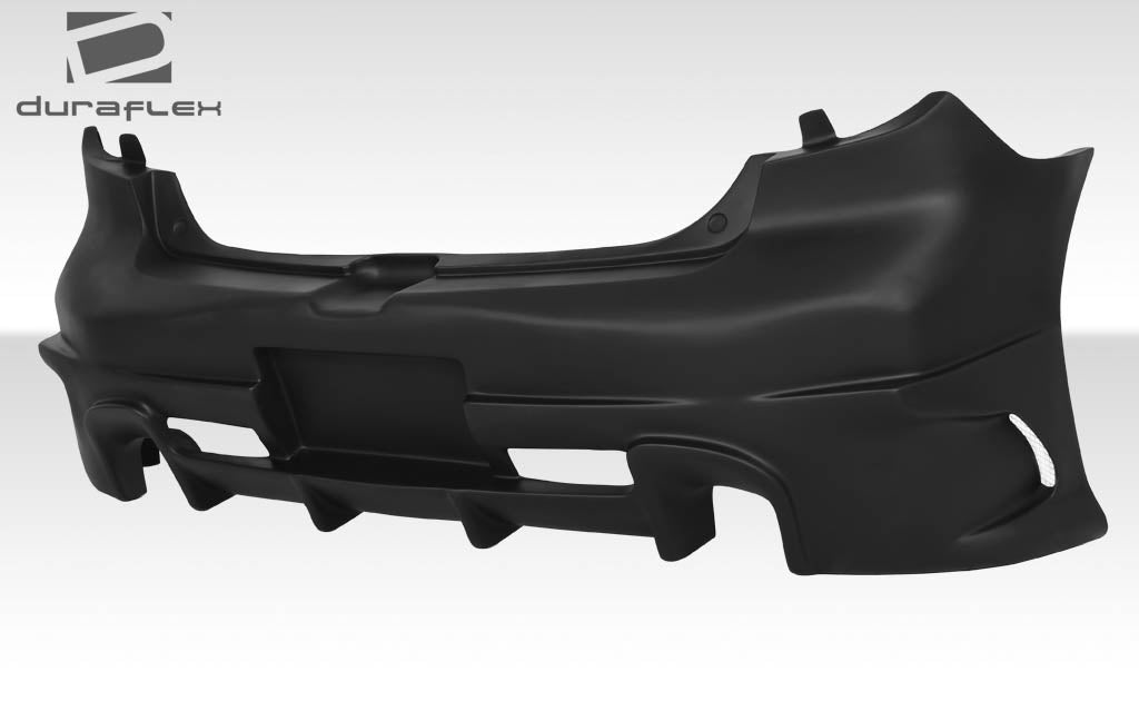 Extreme Dimensions Duraflex Raven Rear Bumper Cover Compatible With 2004-2009 Mazda 3 - 1 Piece - 100567