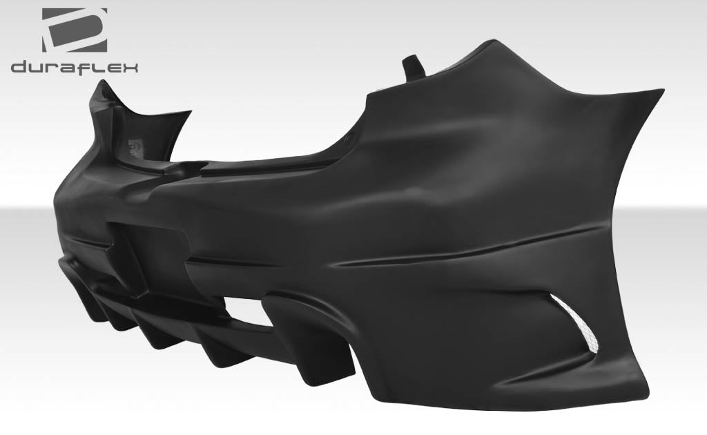 Extreme Dimensions Duraflex Raven Rear Bumper Cover Compatible With 2004-2009 Mazda 3 - 1 Piece - 100567