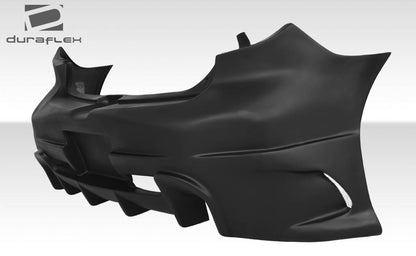 Extreme Dimensions Duraflex Raven Rear Bumper Cover Compatible With 2004-2009 Mazda 3 - 1 Piece - 100567