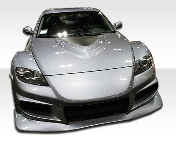Extreme Dimensions Duraflex Vader Front Bumper Cover Compatible With 2004-2008 Mazda RX8 - 1 Piece - 100589
