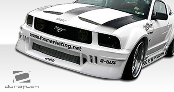 Extreme Dimensions Duraflex Circuit Wide Body Front Fenders Compatible With 2005-2009 Ford Mustang - 2 Piece - 100653
