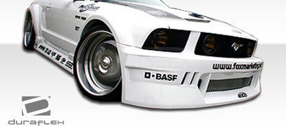 Extreme Dimensions Duraflex Circuit Wide Body Front Fenders Compatible With 2005-2009 Ford Mustang - 2 Piece - 100653