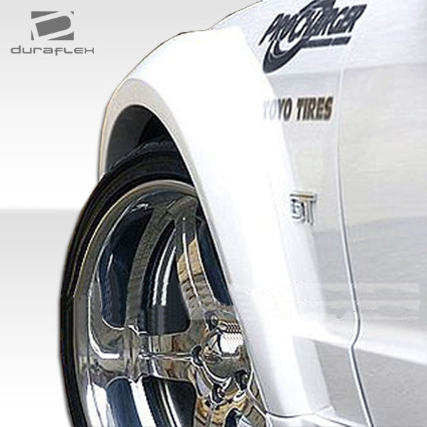 Extreme Dimensions Duraflex Circuit Wide Body Front Fenders Compatible With 2005-2009 Ford Mustang - 2 Piece - 100653