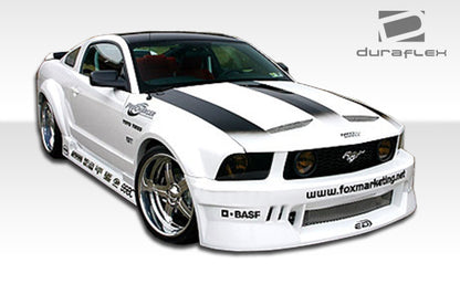 Extreme Dimensions Duraflex Circuit Wide Body Side Skirts Rocker Panels Compatible With 2005-2014 Ford Mustang - 2 Piece - 100656