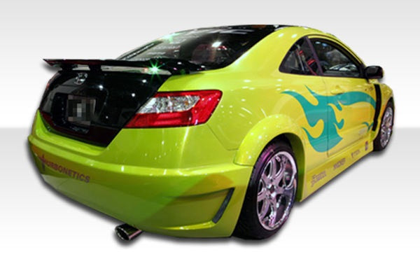 Extreme Dimensions Duraflex Circuit Wide Body Rear Fender Flares Compatible With 2006-2011 Honda Civic - 2 Piece - 100679