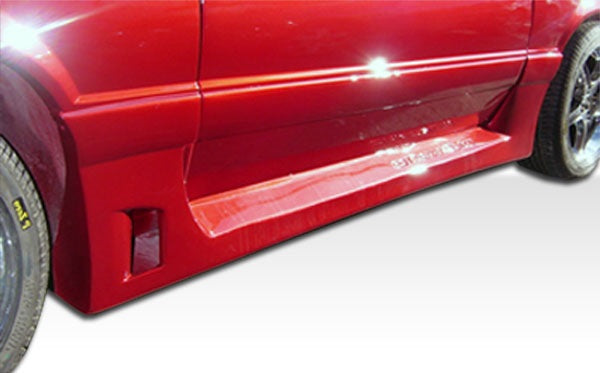 Extreme Dimensions Duraflex GTX Side Skirts Compatible With 1979-1993 Ford Mustang - 2 Piece - 100745