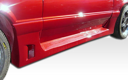Extreme Dimensions Duraflex GTX Side Skirts Compatible With 1979-1993 Ford Mustang - 2 Piece - 100745