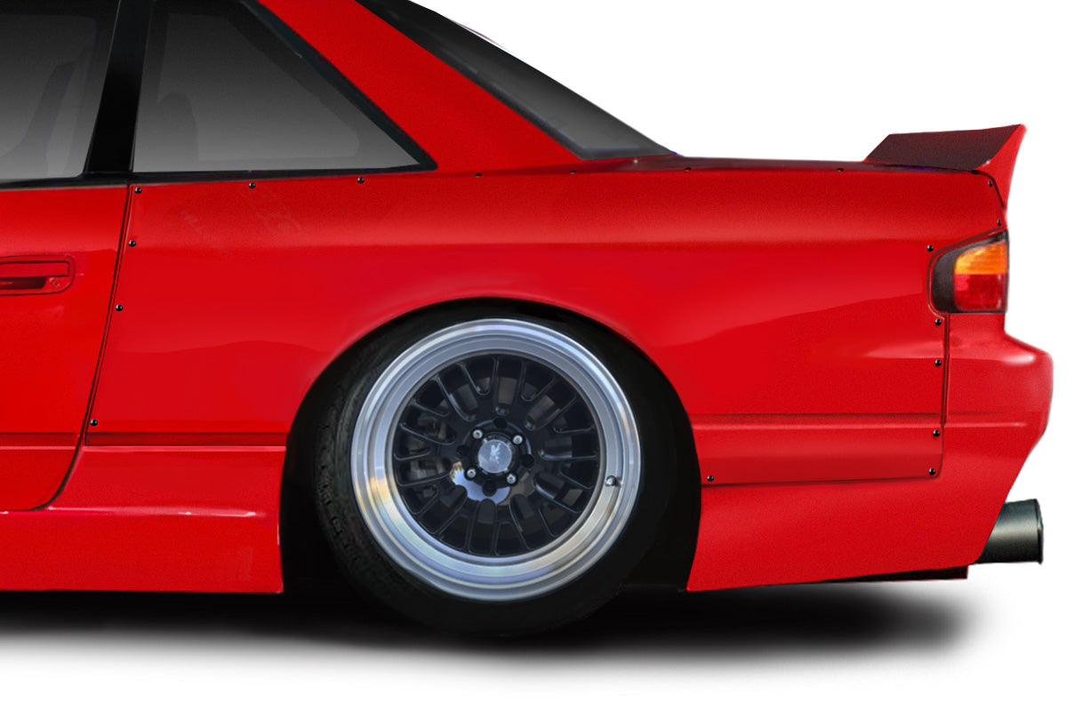 Extreme Dimensions Duraflex M-1 Rear Fender Flares Compatible With 1989-1994 Nissan 240SX S13 2DR - 3 Piece - 100851