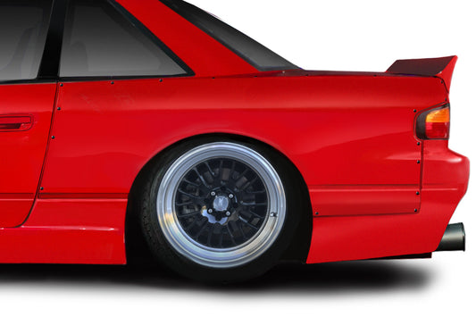 Extreme Dimensions Duraflex M-1 Rear Fender Flares Compatible With 1989-1994 Nissan 240SX S13 2DR - 3 Piece - 100851