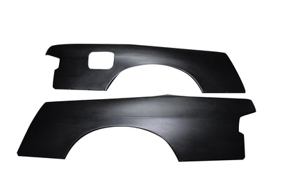 Extreme Dimensions Duraflex M-1 Rear Fender Flares Compatible With 1989-1994 Nissan 240SX S13 2DR - 3 Piece - 100851