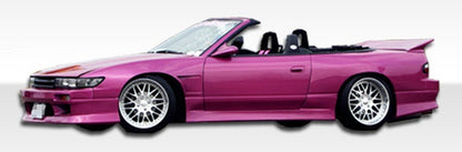 Extreme Dimensions Duraflex V-Speed Side Skirts Compatible With 1989-1994 Nissan 240SX - 2 Piece - 100887
