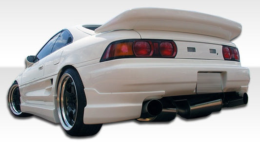 Extreme Dimensions Duraflex Type B Rear Lip Add On Spoiler Compatible With 1991-1995 Toyota MR2 - 2 Piece - 101035