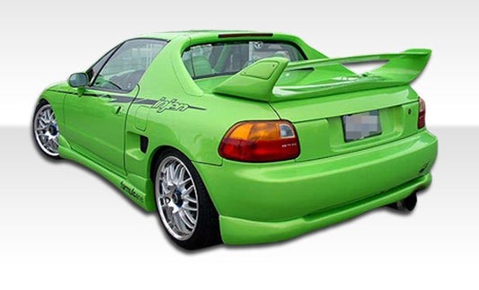 Extreme Dimensions Duraflex Type M Rear Lip Add On Spoiler Compatible With 1993-1997 Honda Del Sol - 1 Piece - 101252
