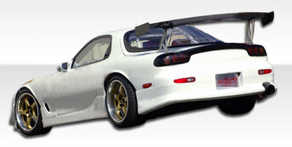 Extreme Dimensions Duraflex V-Speed Side Skirts Compatible With 1993-1997 Mazda RX7 - 2 Piece - 101304