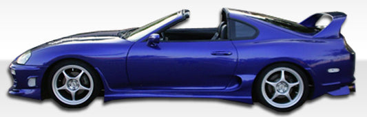 Extreme Dimensions Duraflex Bomber Side Skirts Compatible With 1993-1998 Toyota Supra - 2 Piece - 101329