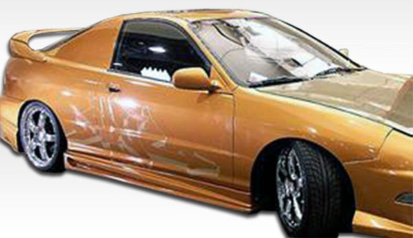 Extreme Dimensions Duraflex Bomber Side Skirts Compatible With 1994-2001 Acura Integra 2DR - 2 Piece - 101371