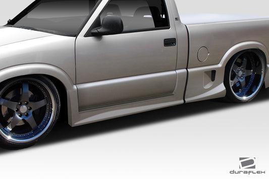 Extreme Dimensions Duraflex Drifter Side Skirts Compatible With 1994-2004 Chevrolet S-10 - 4 Piece - 101421