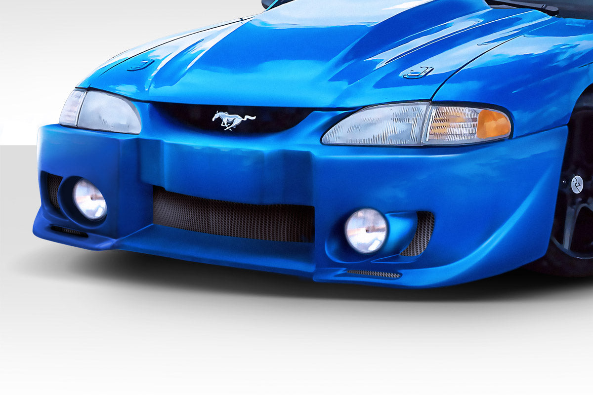 Extreme Dimensions Duraflex Evo 5 Front Bumper Cover Compatible With 1994-1998 Ford Mustang - 1 Piece - 101428