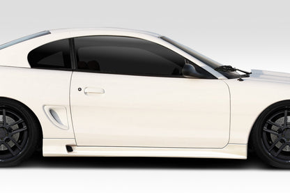 Extreme Dimensions Duraflex Colt 2 Side Skirts Compatible With 1994-1998 Ford Mustang - 2 Piece - 101432