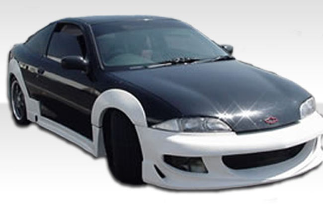 Extreme Dimensions Duraflex XGT Front Fenders Flare Compatible With 1995-2002 Chevrolet Cavalier - 2 Piece - 101526