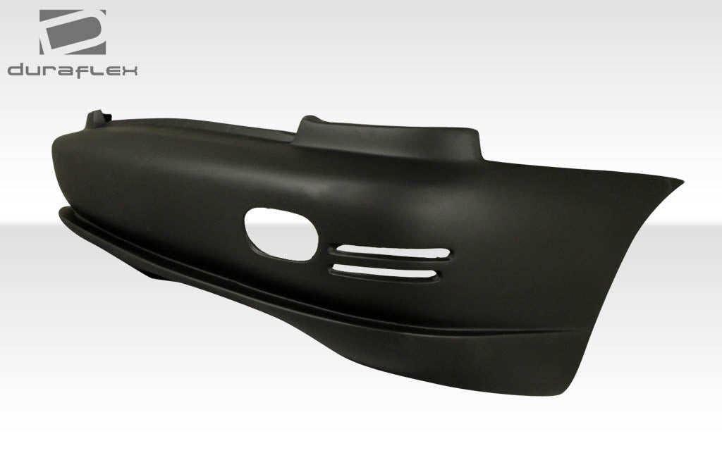 Extreme Dimensions Duraflex Evo Rear Bumper Cover Compatible With 1995-1999 Hyundai Accent - 1 Piece - 101587