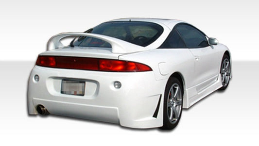 Extreme Dimensions Duraflex B-2 Rear Bumper Cover Compatible With 1995-1999 Mitsubishi Eclipse - 1 Piece - 101593