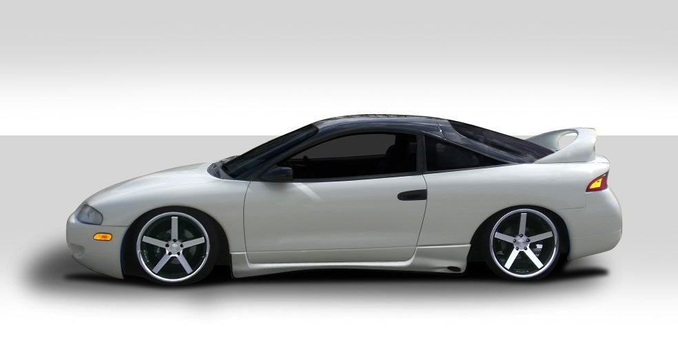 Extreme Dimensions Duraflex Kombat Side Skirts Compatible With 1995-1999 Mitsubishi Eclipse - 2 Piece - 101602