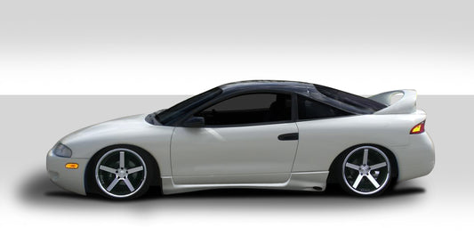 Extreme Dimensions Duraflex Kombat Side Skirts Compatible With 1995-1999 Mitsubishi Eclipse - 2 Piece - 101602