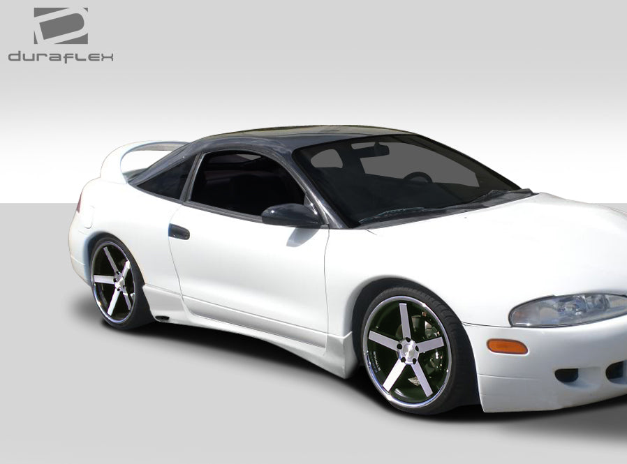 Extreme Dimensions Duraflex Kombat Side Skirts Compatible With 1995-1999 Mitsubishi Eclipse - 2 Piece - 101602