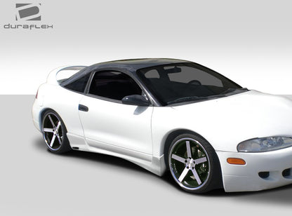 Extreme Dimensions Duraflex Kombat Side Skirts Compatible With 1995-1999 Mitsubishi Eclipse - 2 Piece - 101602