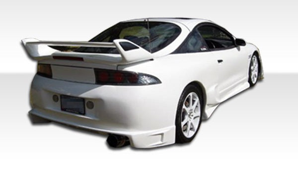 Extreme Dimensions Duraflex Blits Rear Bumper Cover Compatible With 1995-1999 Mitsubishi Eclipse - 1 Piece - 101874