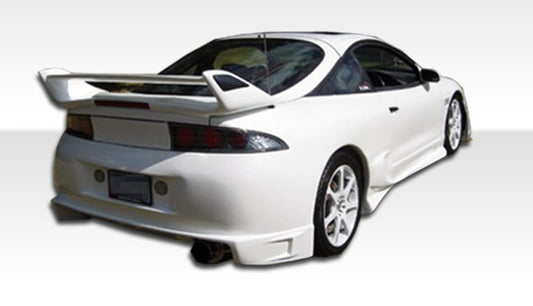 Extreme Dimensions Duraflex Blits Rear Bumper Cover Compatible With 1995-1999 Mitsubishi Eclipse - 1 Piece - 101874