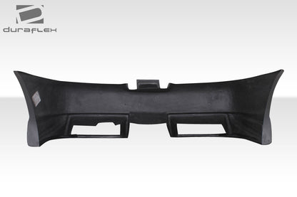 Extreme Dimensions Duraflex Bomber Rear Bumper Cover Compatible With 1998-2003 Ford Escort - 1 Piece - 101952
