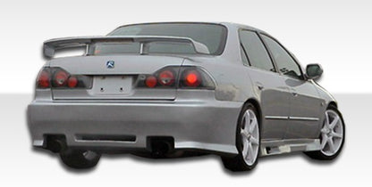 Extreme Dimensions Duraflex Spyder Rear Bumper Cover Compatible With 1998-2002 Honda Accord 4DR - 1 Piece - 101985
