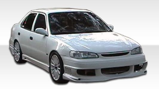Extreme Dimensions Duraflex Bomber Front Bumper Cover Compatible With 1998-2000 Toyota Corolla - 1 Piece - 102031