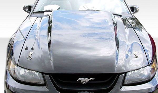 Extreme Dimensions Duraflex Cowl Hood Compatible With 1999-2004 Ford Mustang - 1 Piece - 102075
