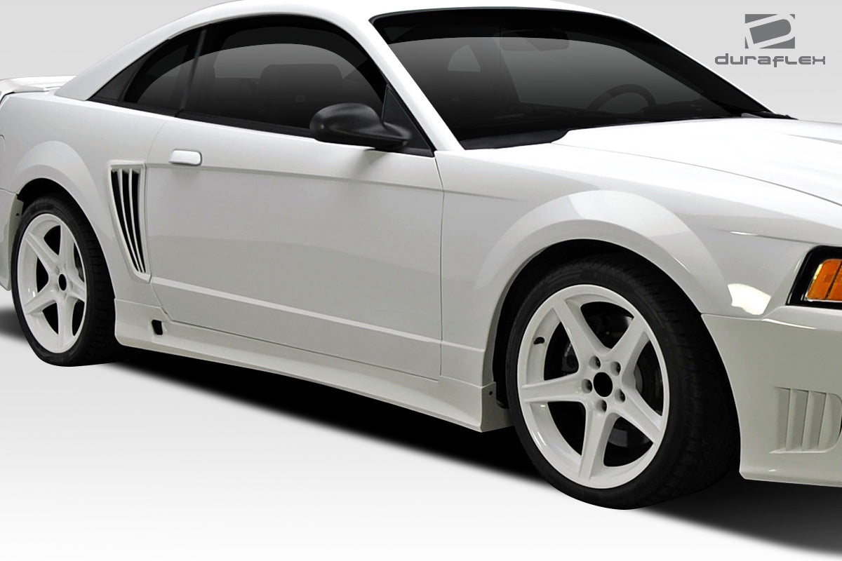 Extreme Dimensions Duraflex Colt Side Skirts Compatible With 1999-2004 Ford Mustang - 2 Piece - 102080