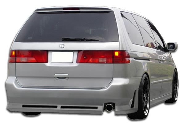 Extreme Dimensions Duraflex R34 Rear Bumper Cover Compatible With 1999-2004 Honda Odyssey - 1 Piece - 102112